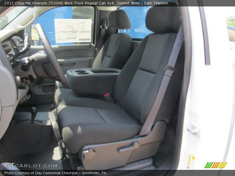  2013 Silverado 2500HD Work Truck Regular Cab 4x4 Dark Titanium Interior