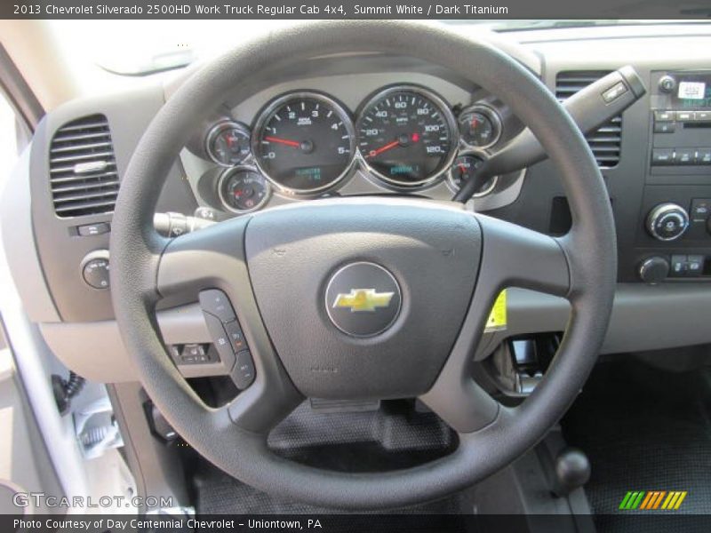  2013 Silverado 2500HD Work Truck Regular Cab 4x4 Steering Wheel