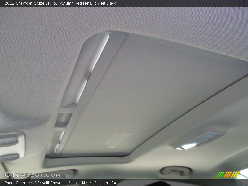Autumn Red Metallic / Jet Black 2012 Chevrolet Cruze LT/RS