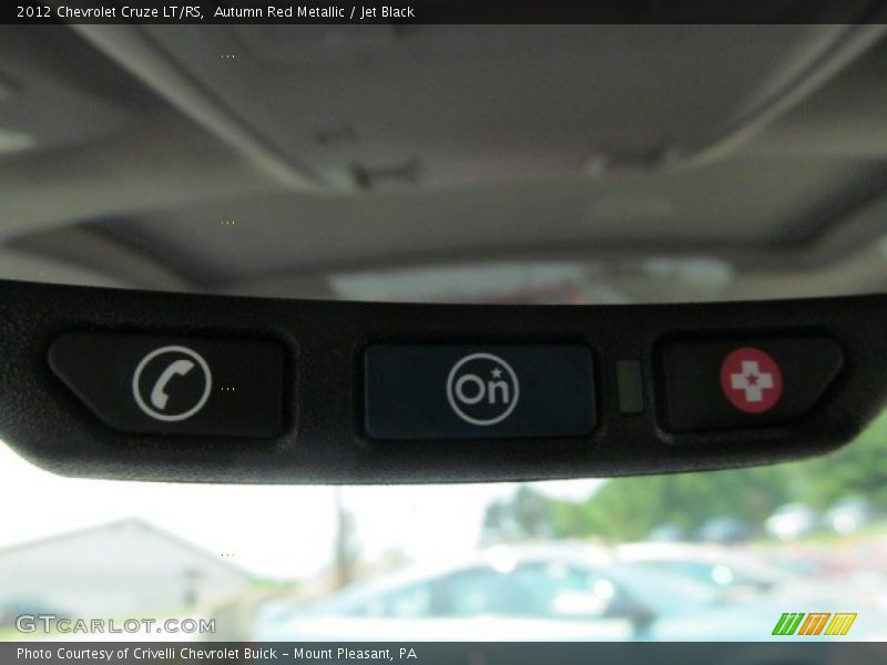 Autumn Red Metallic / Jet Black 2012 Chevrolet Cruze LT/RS