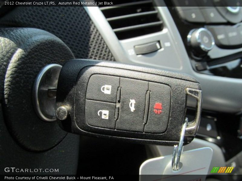 Keys of 2012 Cruze LT/RS