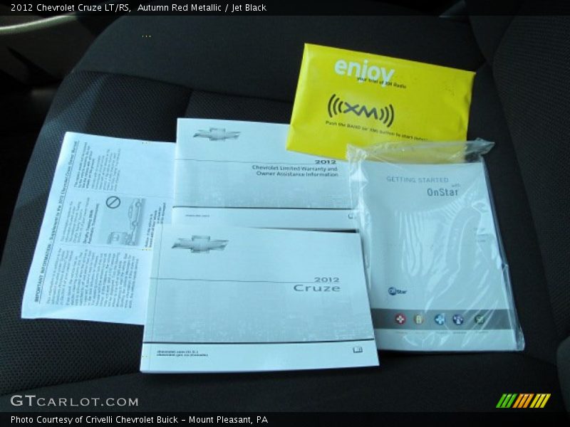 Books/Manuals of 2012 Cruze LT/RS