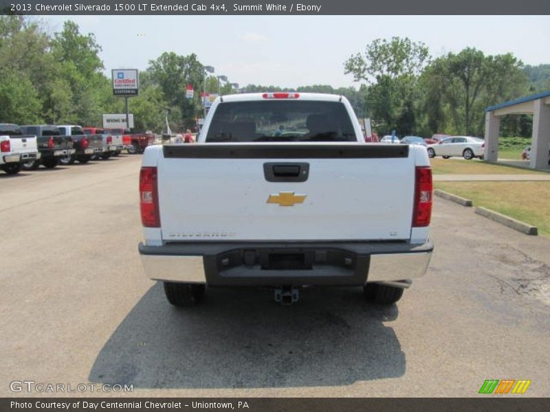 Summit White / Ebony 2013 Chevrolet Silverado 1500 LT Extended Cab 4x4