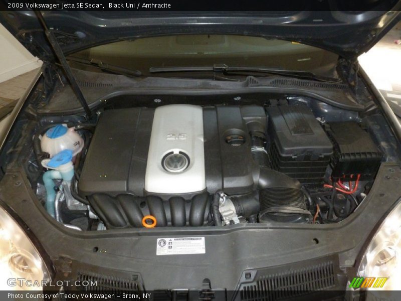 Black Uni / Anthracite 2009 Volkswagen Jetta SE Sedan