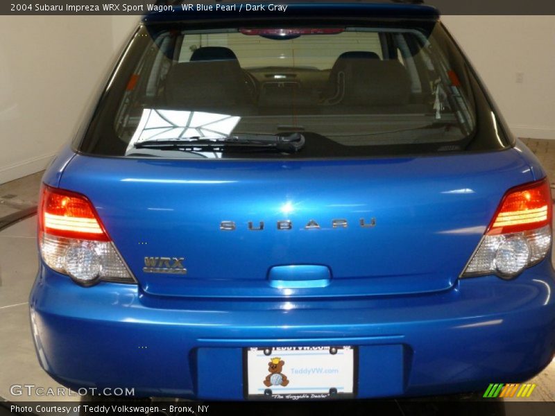 WR Blue Pearl / Dark Gray 2004 Subaru Impreza WRX Sport Wagon