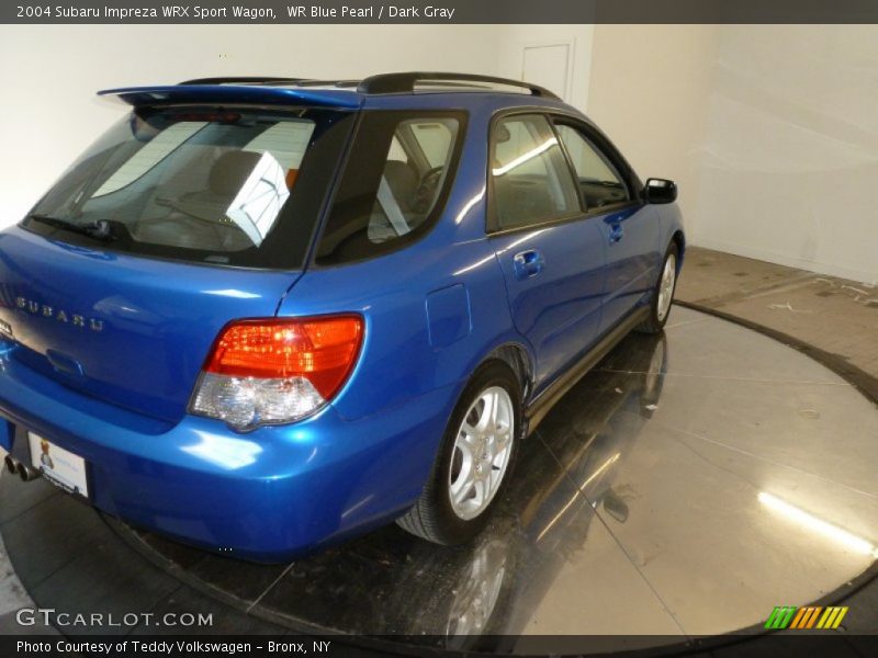 WR Blue Pearl / Dark Gray 2004 Subaru Impreza WRX Sport Wagon
