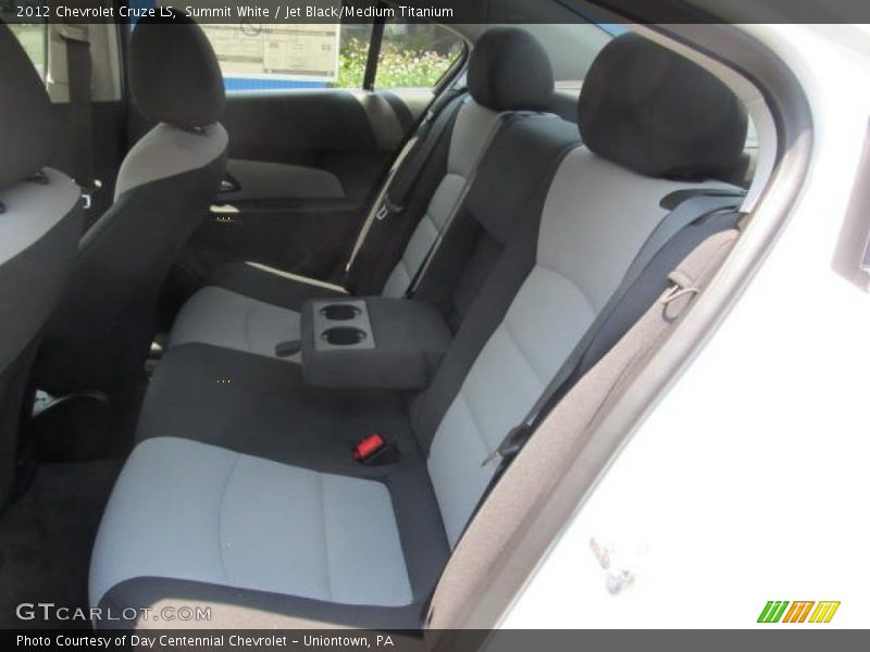 Summit White / Jet Black/Medium Titanium 2012 Chevrolet Cruze LS