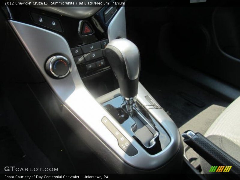 Summit White / Jet Black/Medium Titanium 2012 Chevrolet Cruze LS