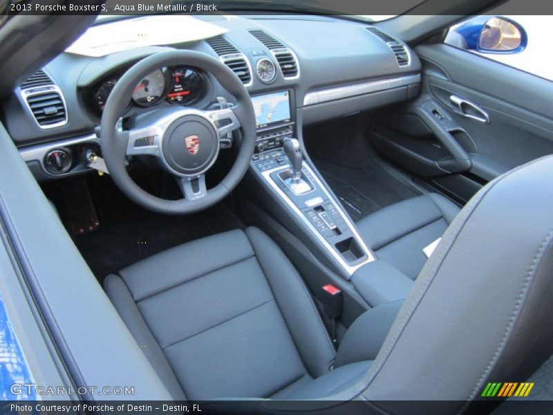  2013 Boxster S Black Interior