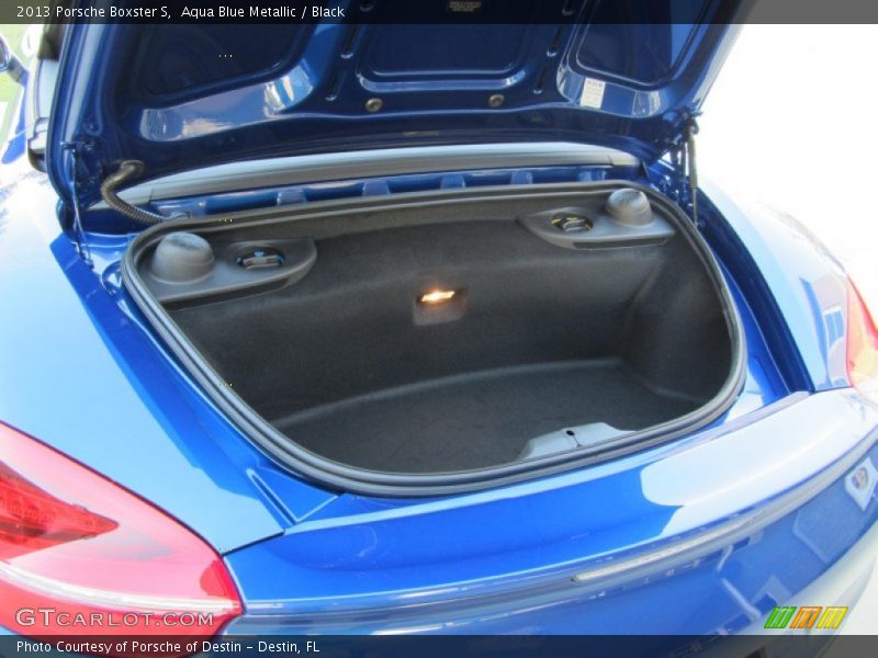  2013 Boxster S Trunk