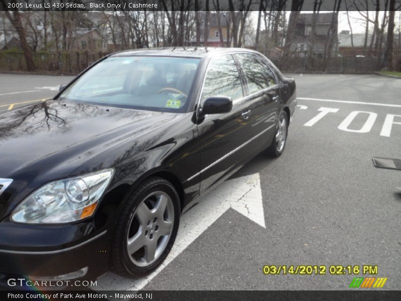 Black Onyx / Cashmere 2005 Lexus LS 430 Sedan