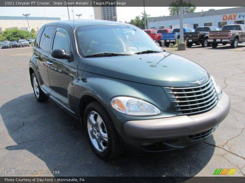 Shale Green Metallic / Taupe/Pearl Beige 2001 Chrysler PT Cruiser