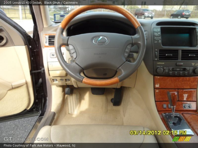 Black Onyx / Cashmere 2005 Lexus LS 430 Sedan