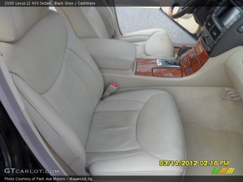 Black Onyx / Cashmere 2005 Lexus LS 430 Sedan