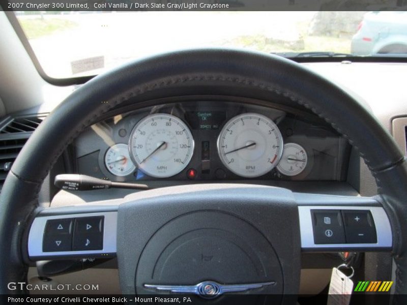 Cool Vanilla / Dark Slate Gray/Light Graystone 2007 Chrysler 300 Limited