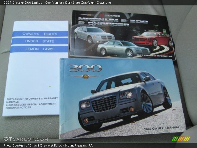 Cool Vanilla / Dark Slate Gray/Light Graystone 2007 Chrysler 300 Limited