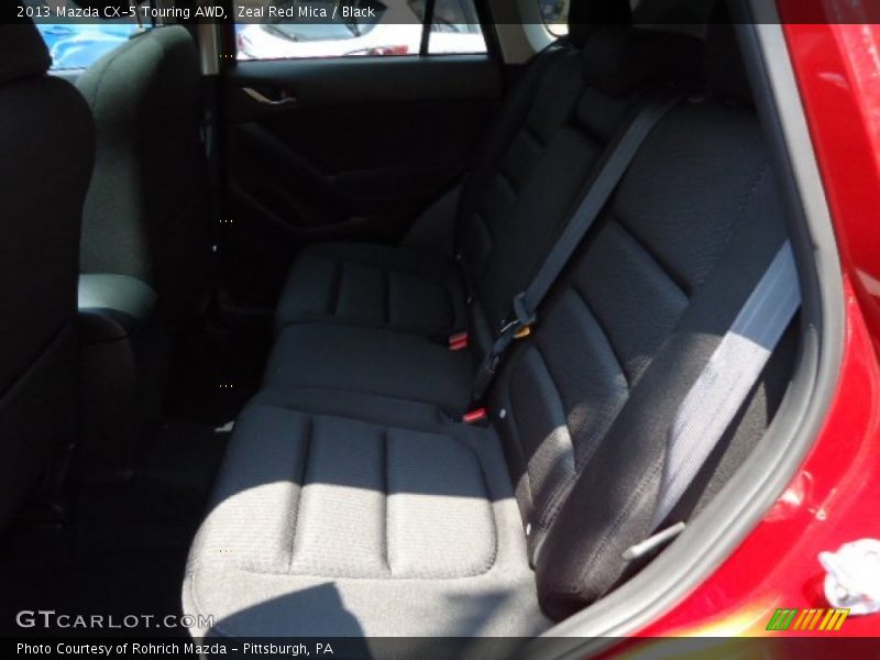 Zeal Red Mica / Black 2013 Mazda CX-5 Touring AWD