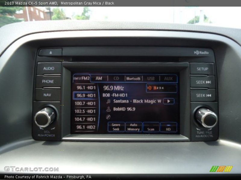 Audio System of 2013 CX-5 Sport AWD