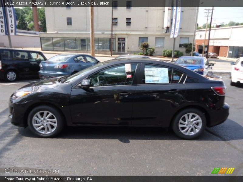 Black Mica / Black 2012 Mazda MAZDA3 i Touring 4 Door