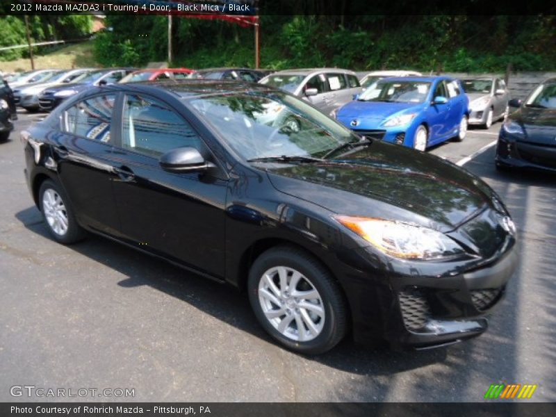 Black Mica / Black 2012 Mazda MAZDA3 i Touring 4 Door