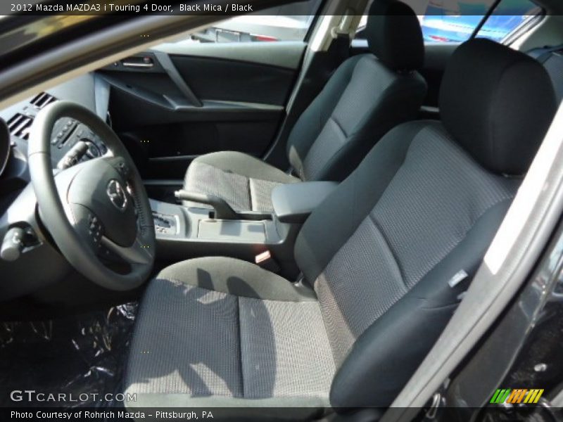Black Mica / Black 2012 Mazda MAZDA3 i Touring 4 Door