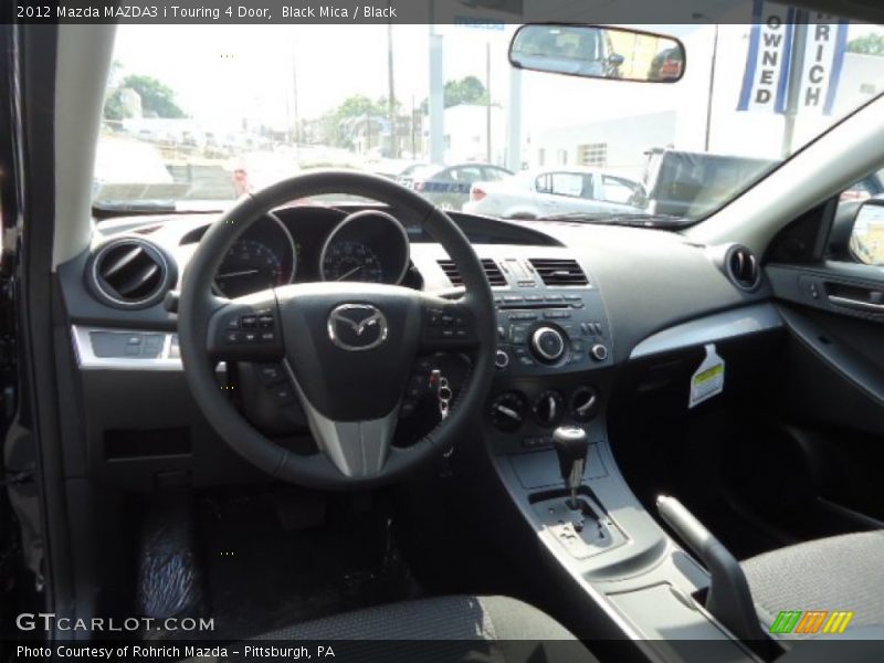 Black Mica / Black 2012 Mazda MAZDA3 i Touring 4 Door