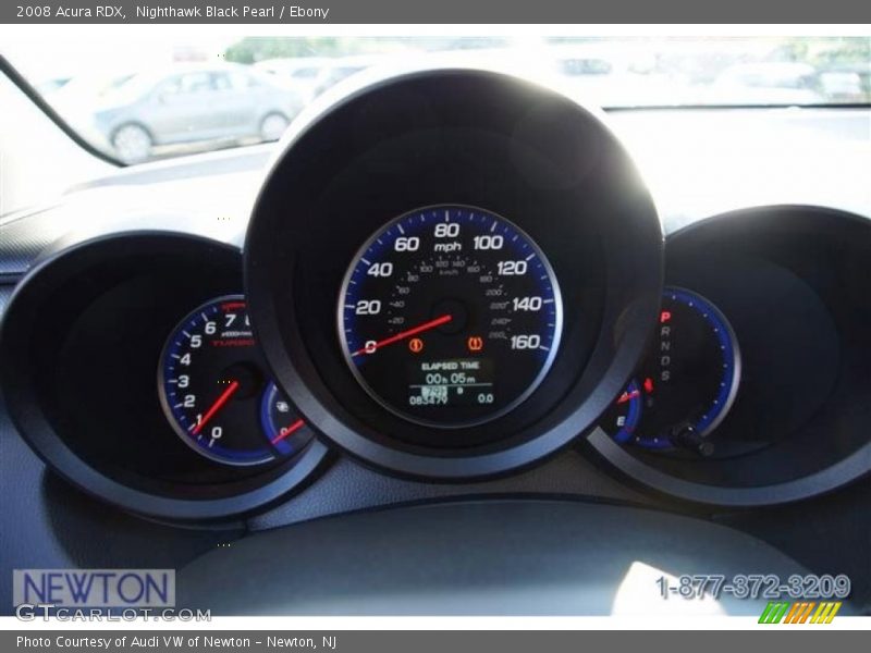 Nighthawk Black Pearl / Ebony 2008 Acura RDX