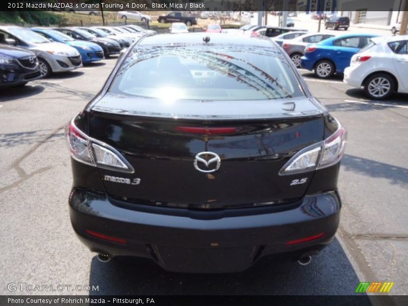 Black Mica / Black 2012 Mazda MAZDA3 s Grand Touring 4 Door