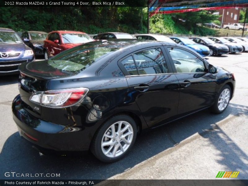 Black Mica / Black 2012 Mazda MAZDA3 s Grand Touring 4 Door