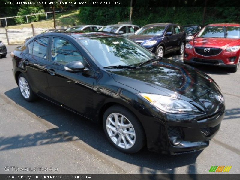 Black Mica / Black 2012 Mazda MAZDA3 s Grand Touring 4 Door