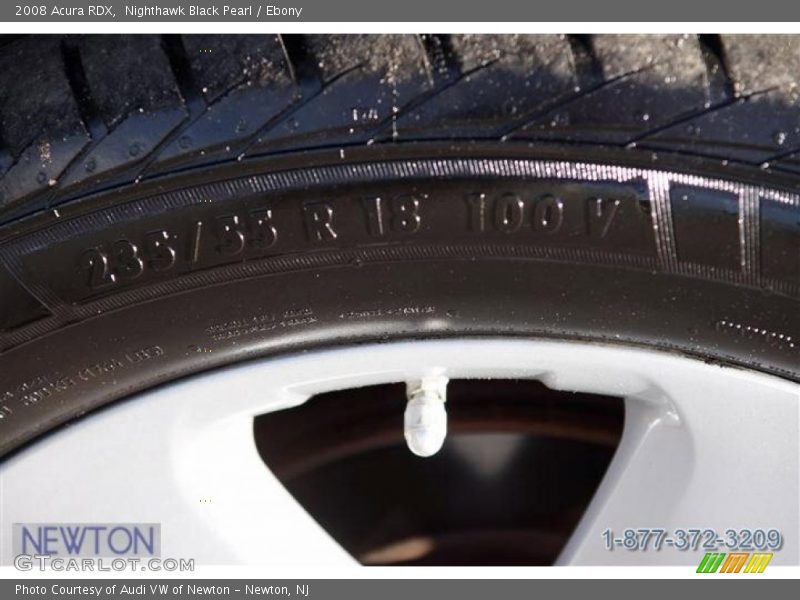 Nighthawk Black Pearl / Ebony 2008 Acura RDX