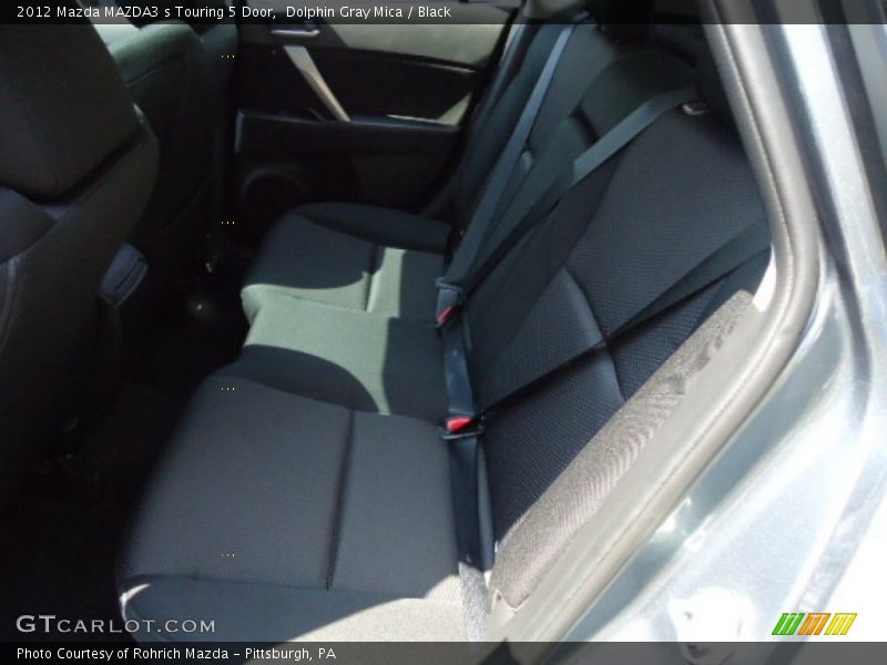 Dolphin Gray Mica / Black 2012 Mazda MAZDA3 s Touring 5 Door