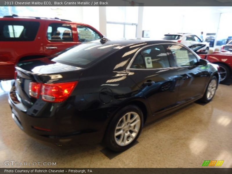 Black Granite Metallic / Jet Black 2013 Chevrolet Malibu ECO