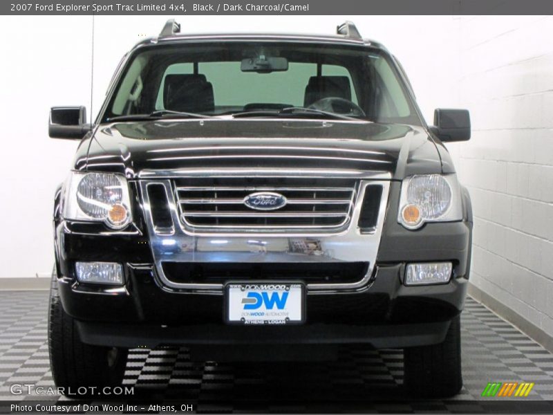 Black / Dark Charcoal/Camel 2007 Ford Explorer Sport Trac Limited 4x4