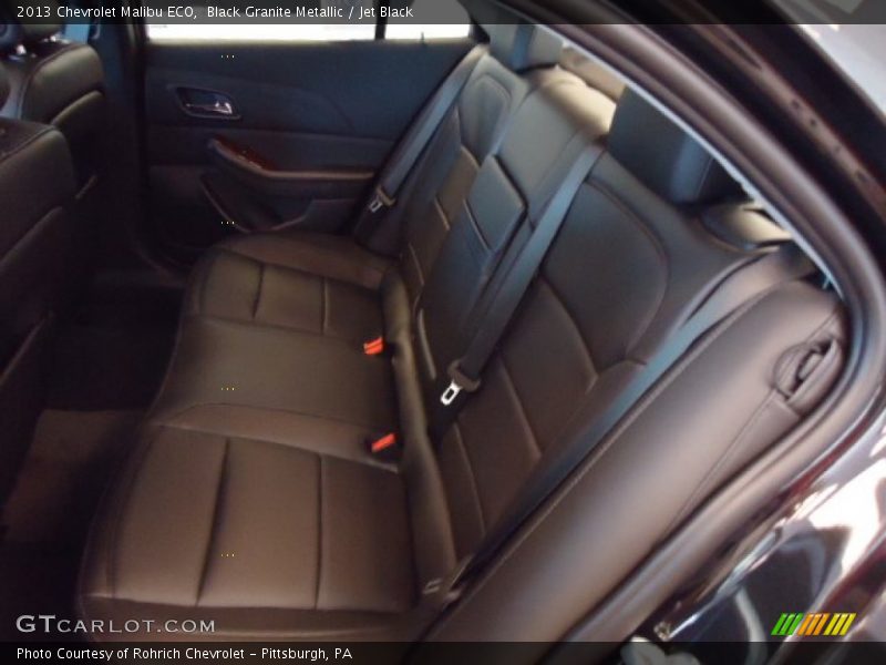 Black Granite Metallic / Jet Black 2013 Chevrolet Malibu ECO