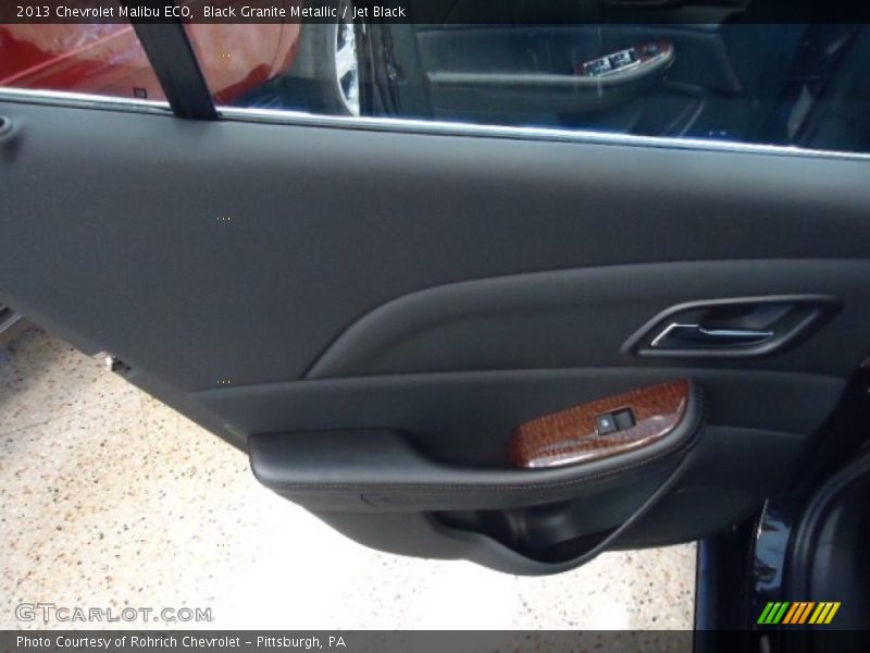 Black Granite Metallic / Jet Black 2013 Chevrolet Malibu ECO