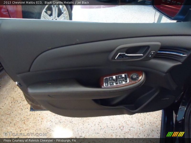 Black Granite Metallic / Jet Black 2013 Chevrolet Malibu ECO