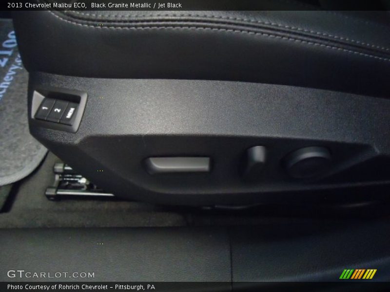 Black Granite Metallic / Jet Black 2013 Chevrolet Malibu ECO