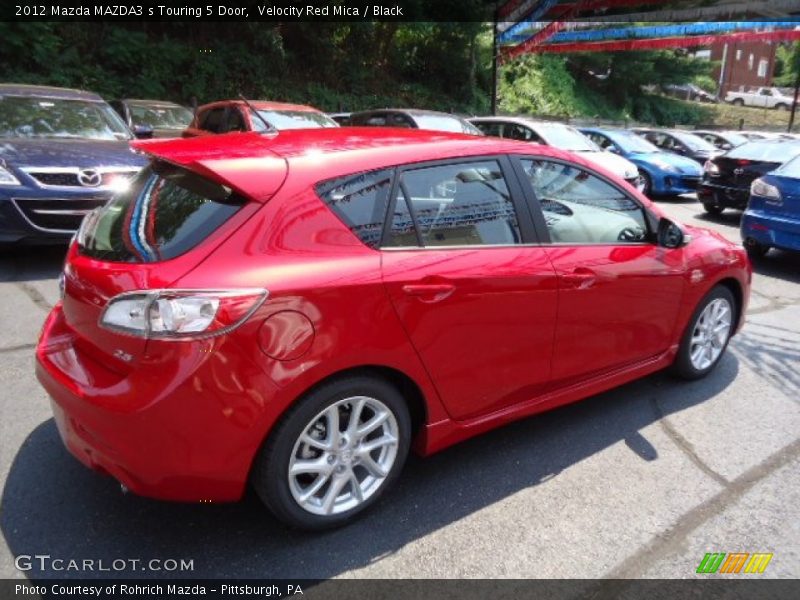 Velocity Red Mica / Black 2012 Mazda MAZDA3 s Touring 5 Door