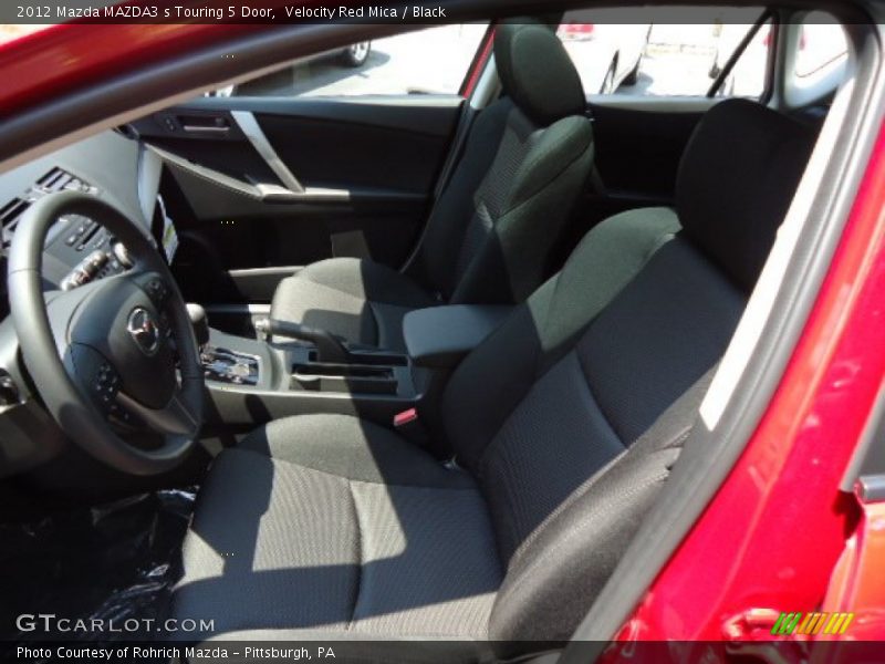 Velocity Red Mica / Black 2012 Mazda MAZDA3 s Touring 5 Door