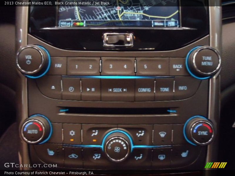 Black Granite Metallic / Jet Black 2013 Chevrolet Malibu ECO