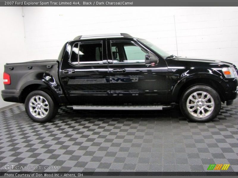 Black / Dark Charcoal/Camel 2007 Ford Explorer Sport Trac Limited 4x4