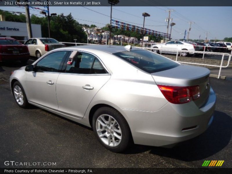 Silver Ice Metallic / Jet Black 2013 Chevrolet Malibu ECO