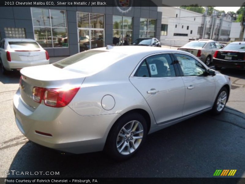 Silver Ice Metallic / Jet Black 2013 Chevrolet Malibu ECO