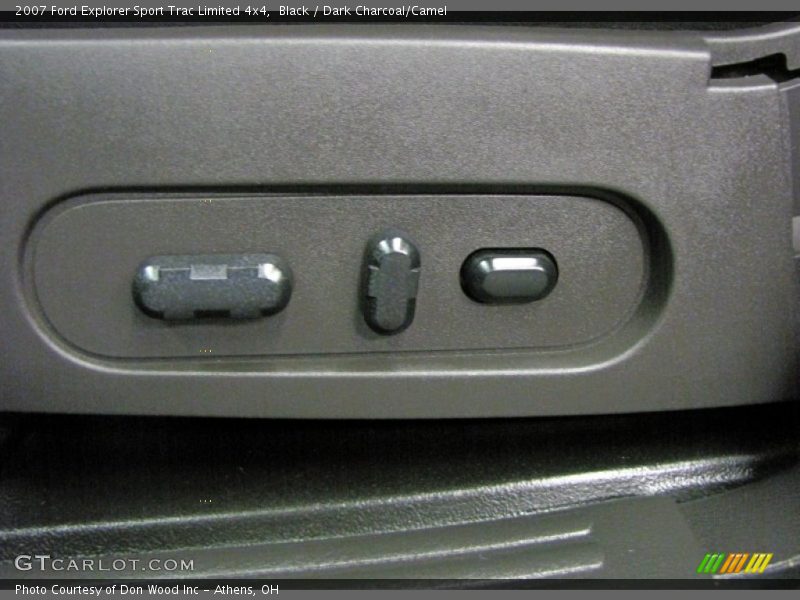 Black / Dark Charcoal/Camel 2007 Ford Explorer Sport Trac Limited 4x4