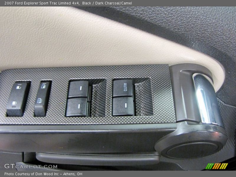 Black / Dark Charcoal/Camel 2007 Ford Explorer Sport Trac Limited 4x4