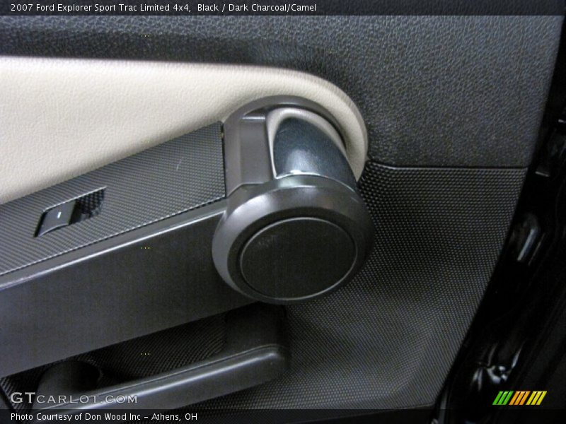 Black / Dark Charcoal/Camel 2007 Ford Explorer Sport Trac Limited 4x4