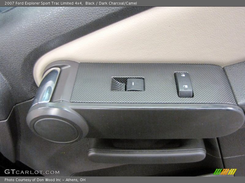 Black / Dark Charcoal/Camel 2007 Ford Explorer Sport Trac Limited 4x4