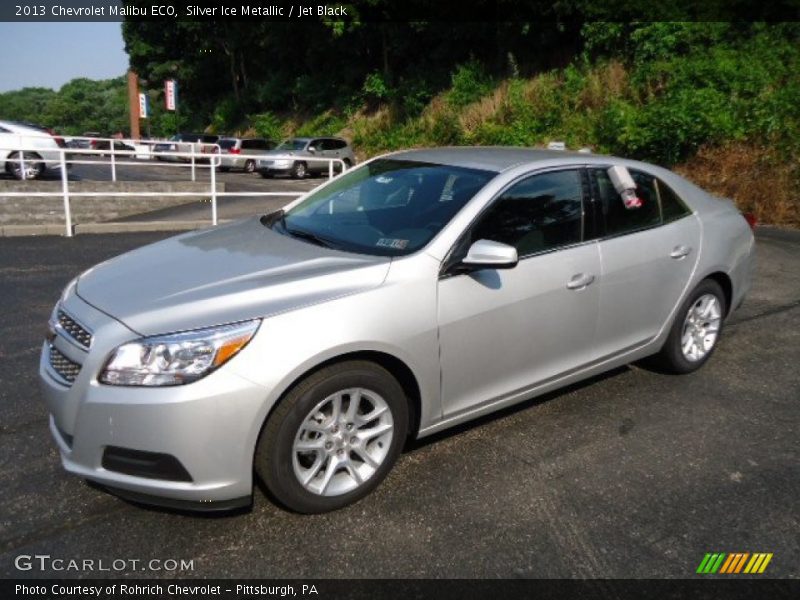 Silver Ice Metallic / Jet Black 2013 Chevrolet Malibu ECO