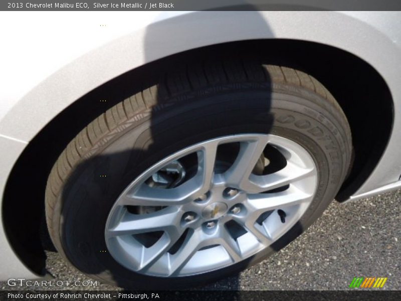 Silver Ice Metallic / Jet Black 2013 Chevrolet Malibu ECO